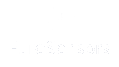Logo blanc EuroSensors - fabricant de capteurs de température